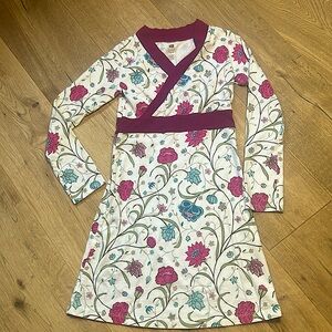 Tea long sleeve 100% cotton dress size 8